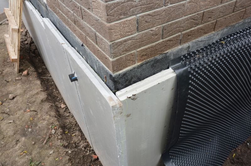 Waterproof Membrane on Basement Wall